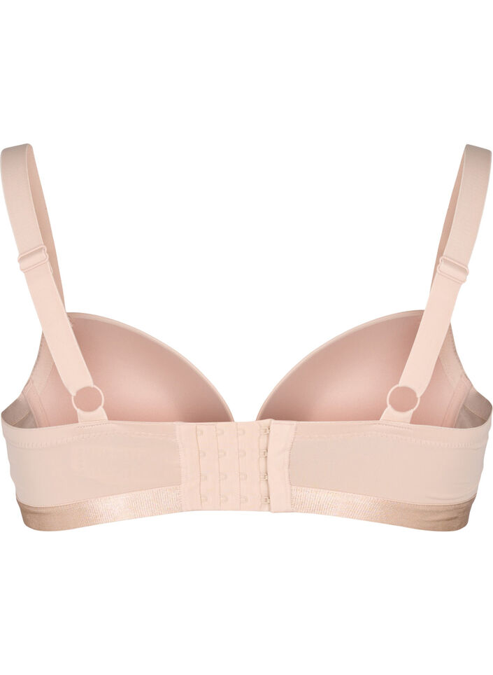Soutien-gorge moul&eacute; avec r&eacute;sille, Beige, Packshot image number 1