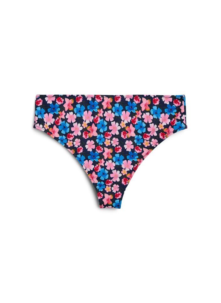 Bloemen brazilian bikini broekje, Multi Flower AOP, Packshot