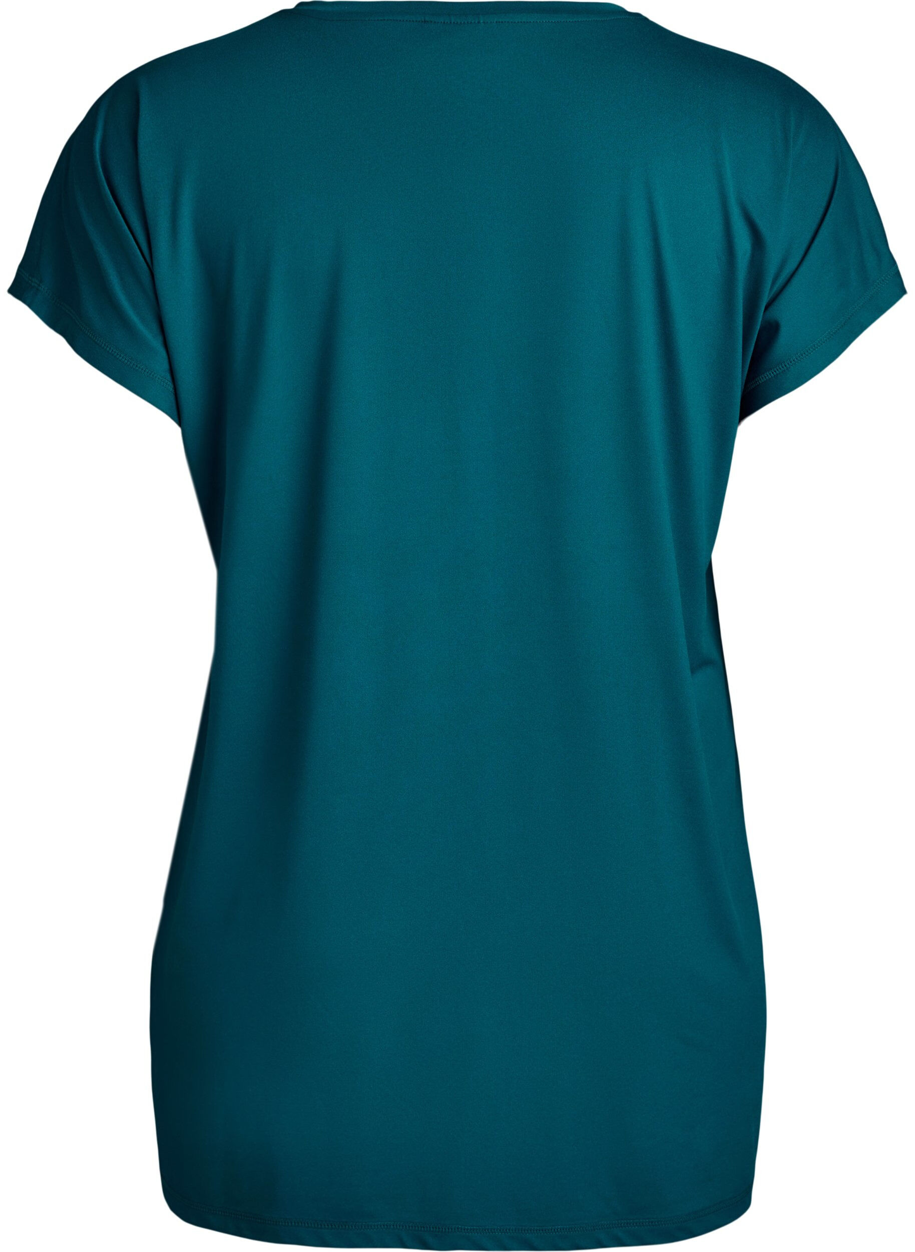 ZizziLang trainings-T-shirt, Groen, Packshot image number 1