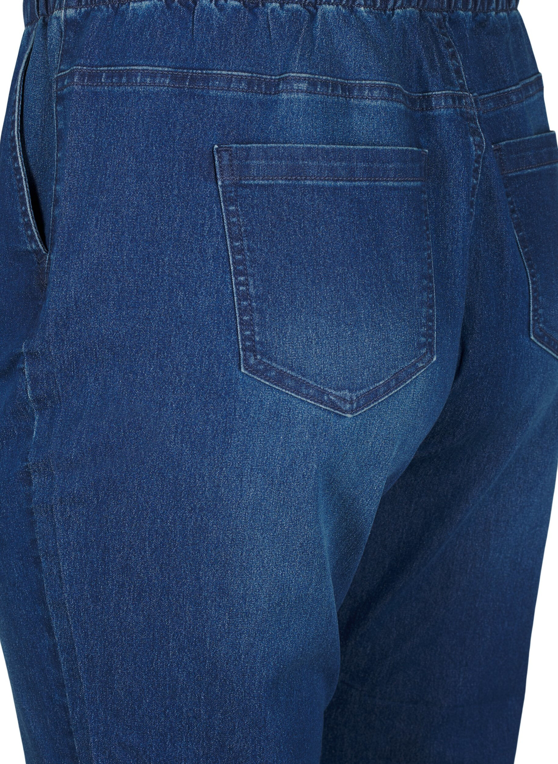 ZizziDenim joggers met zakken, Blauw, Packshot image number 3