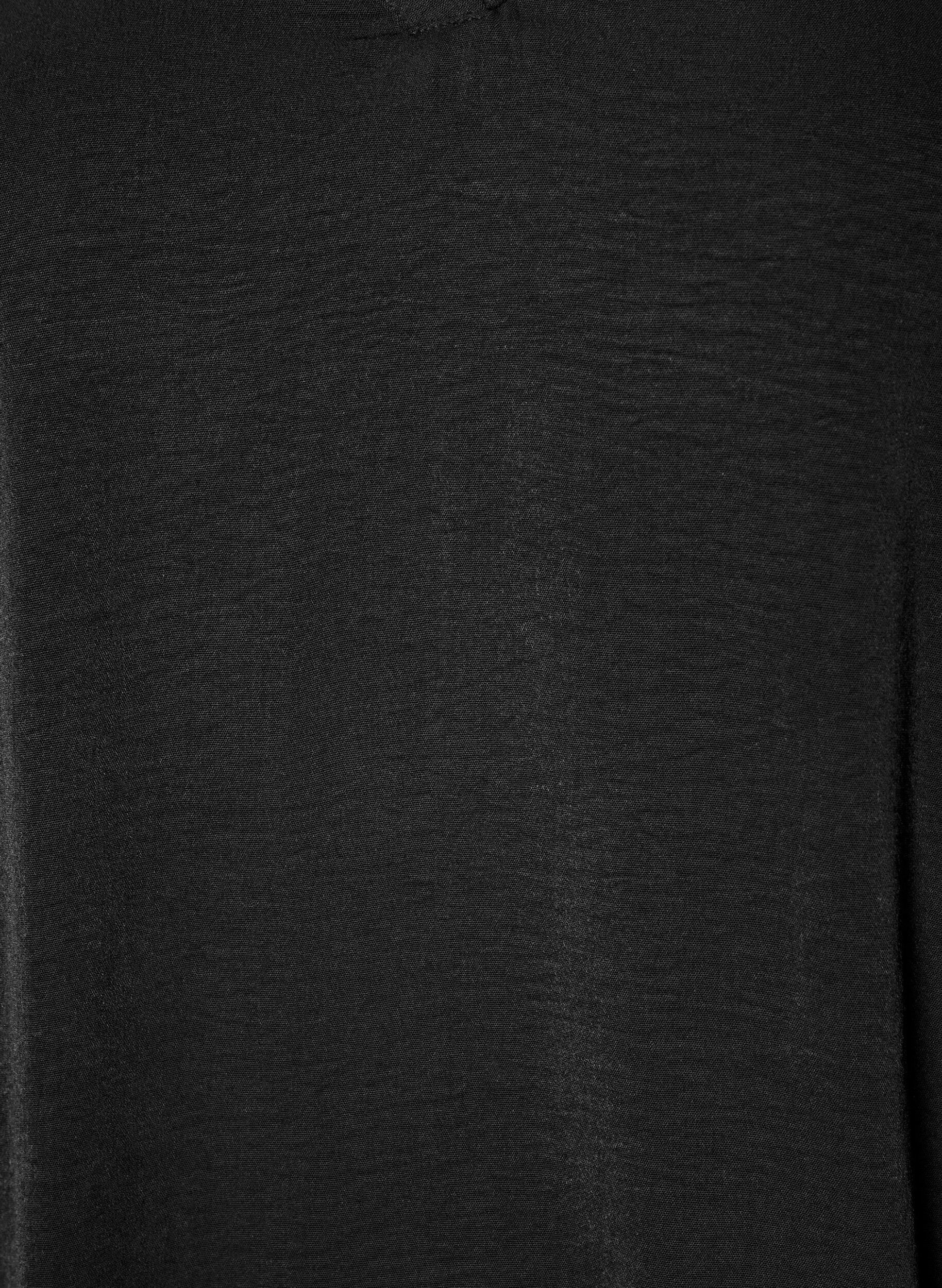 ZizziBlouse met kanten mouwen en ballonvorm, Zwart, Packshot image number 2