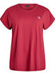 Effen gekleurd trainingsshirt, Rood, Packshot image number 0