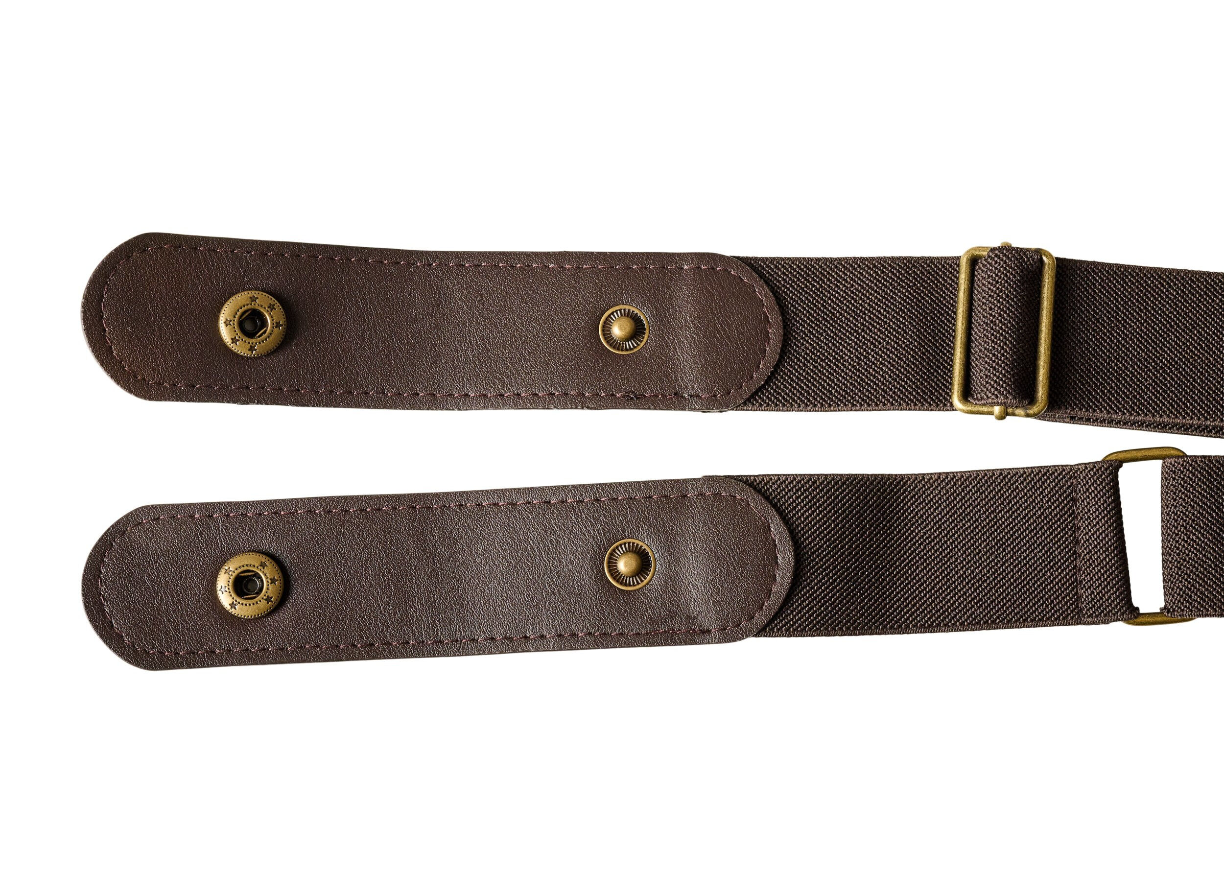 ZizziElastische riem, Bruin, Packshot image number 1