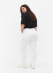 Slim fit Emily jeans met normale taille, Wit, Model image number 1