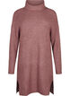 FLASH - Gebreide jurk met col, Rood, Packshot image number 0