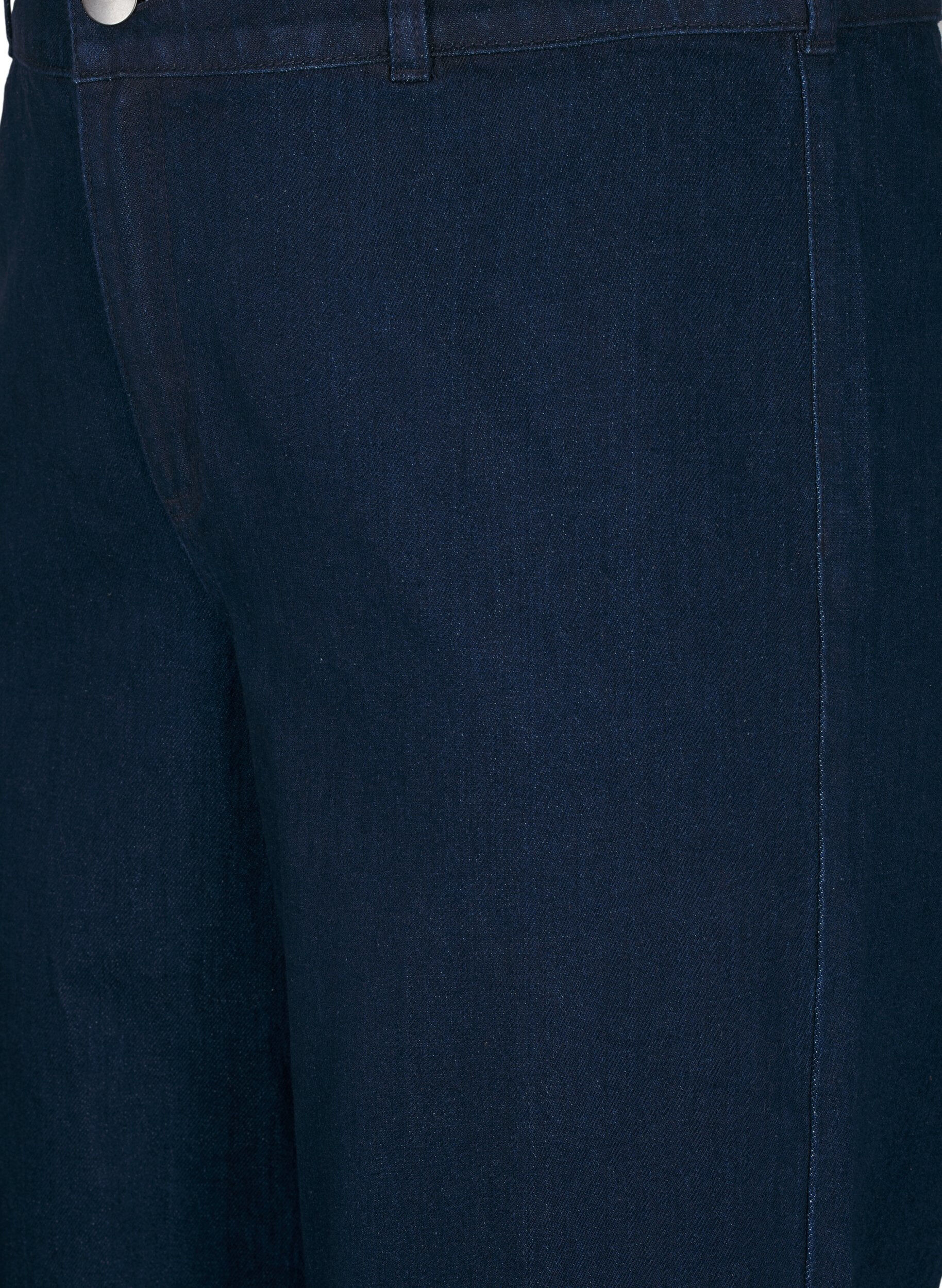 ZizziJean large taille haute, Bleu, Packshot image number 2