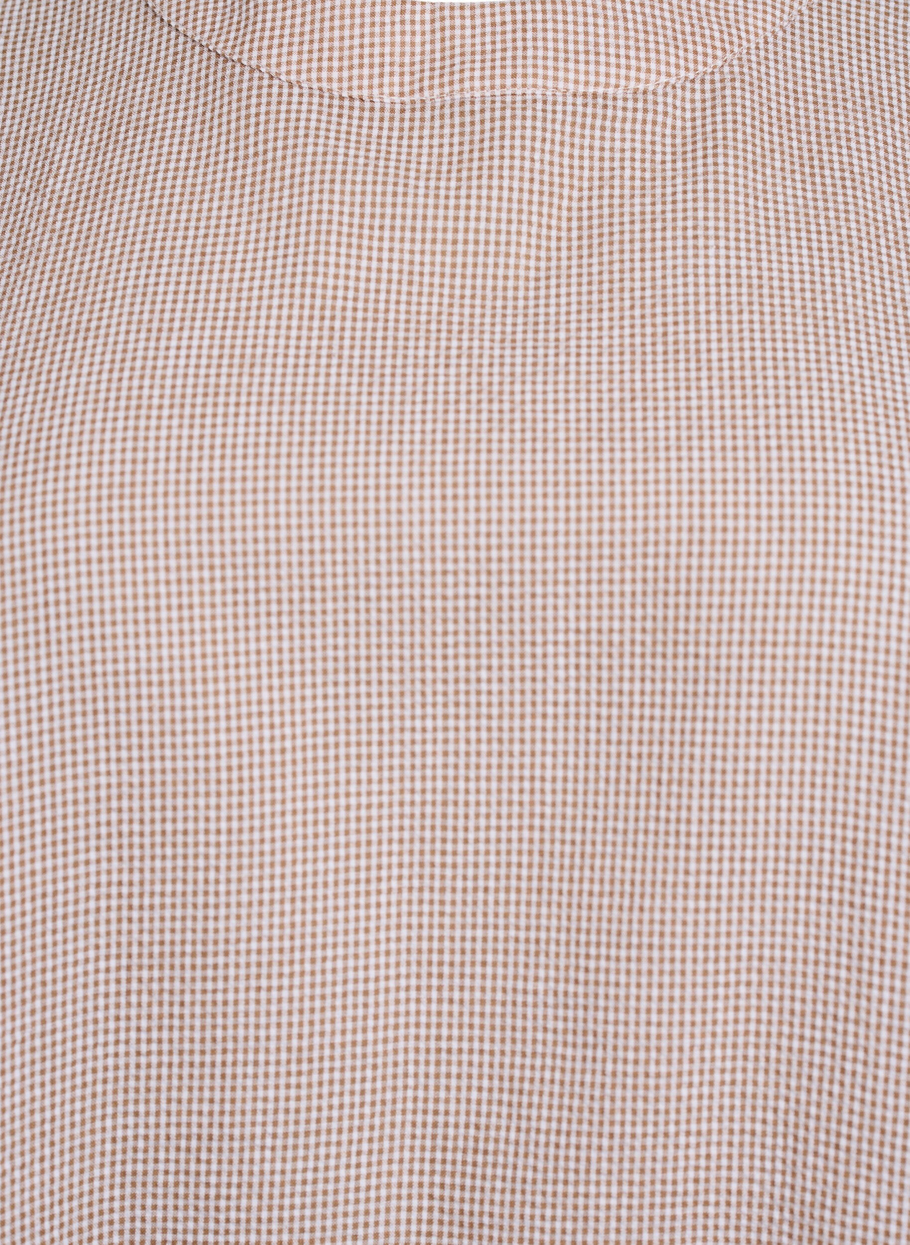 ZizziTunic met A-lijn en korte ballonmouwen, Beige, Packshot image number 2