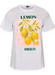 Katoenen T-shirt met print, Wit, Packshot image number 0