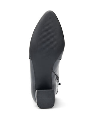 ZizziWide fit - Enkelboots met blokhak, Zwart, Packshot image number 5