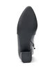 Wide fit - Enkelboots met blokhak, Zwart, Packshot image number 5