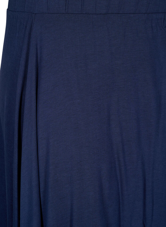 Losse rok van viscose, Blauw, Packshot image number 2