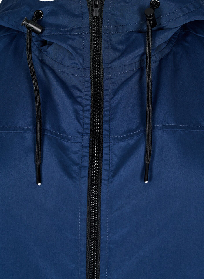 FLASH - Lichtgewicht parka met een capuchon, Blauw, Packshot image number 2