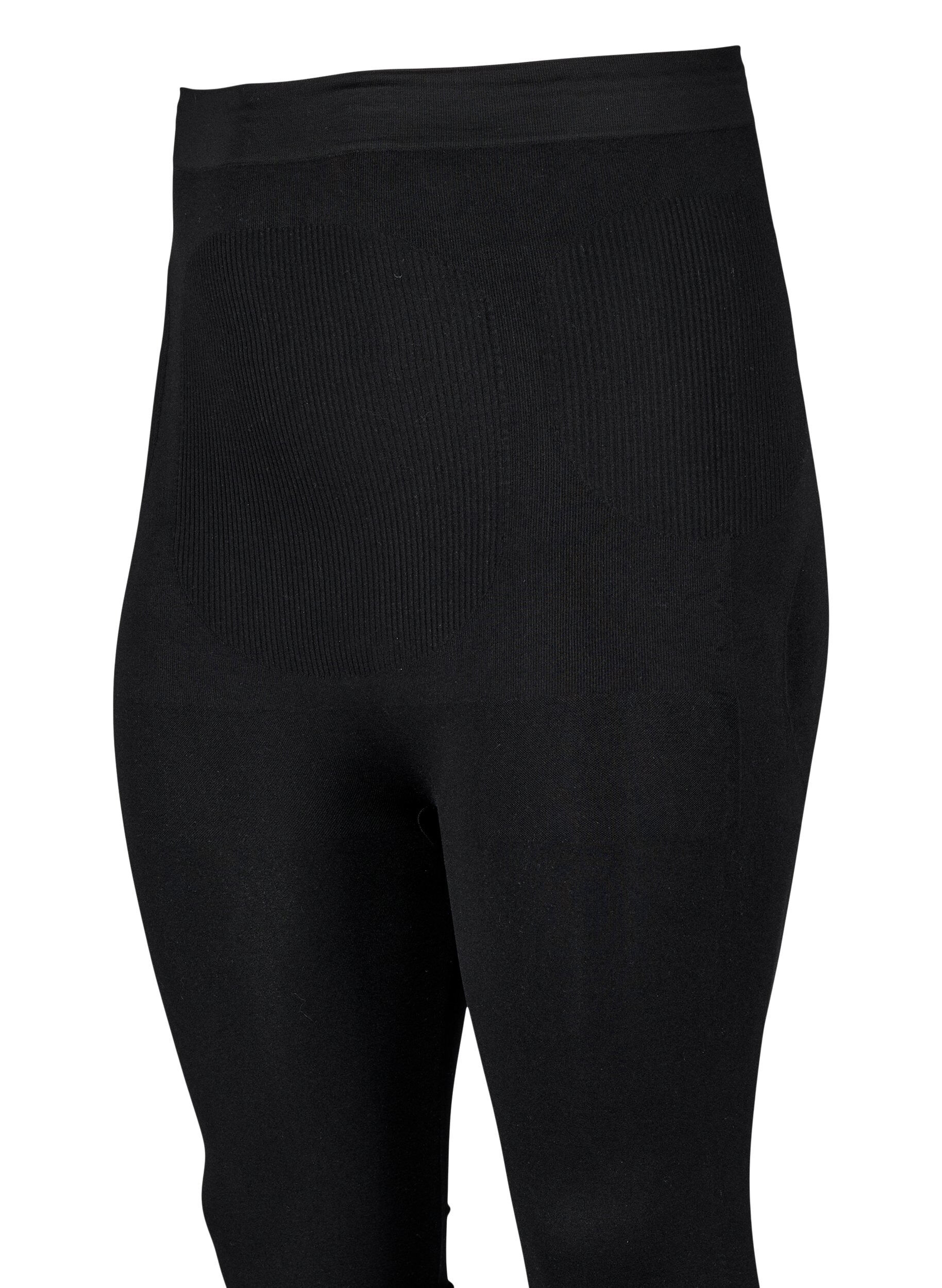 ZizziShapewear legging met hoge taille, Zwart, Packshot image number 3