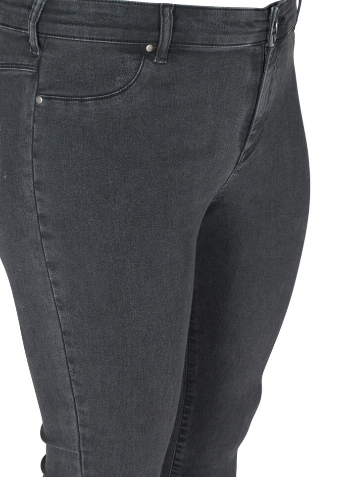 Jeggings van katoenmix, Grey Denim, Packshot image number 3