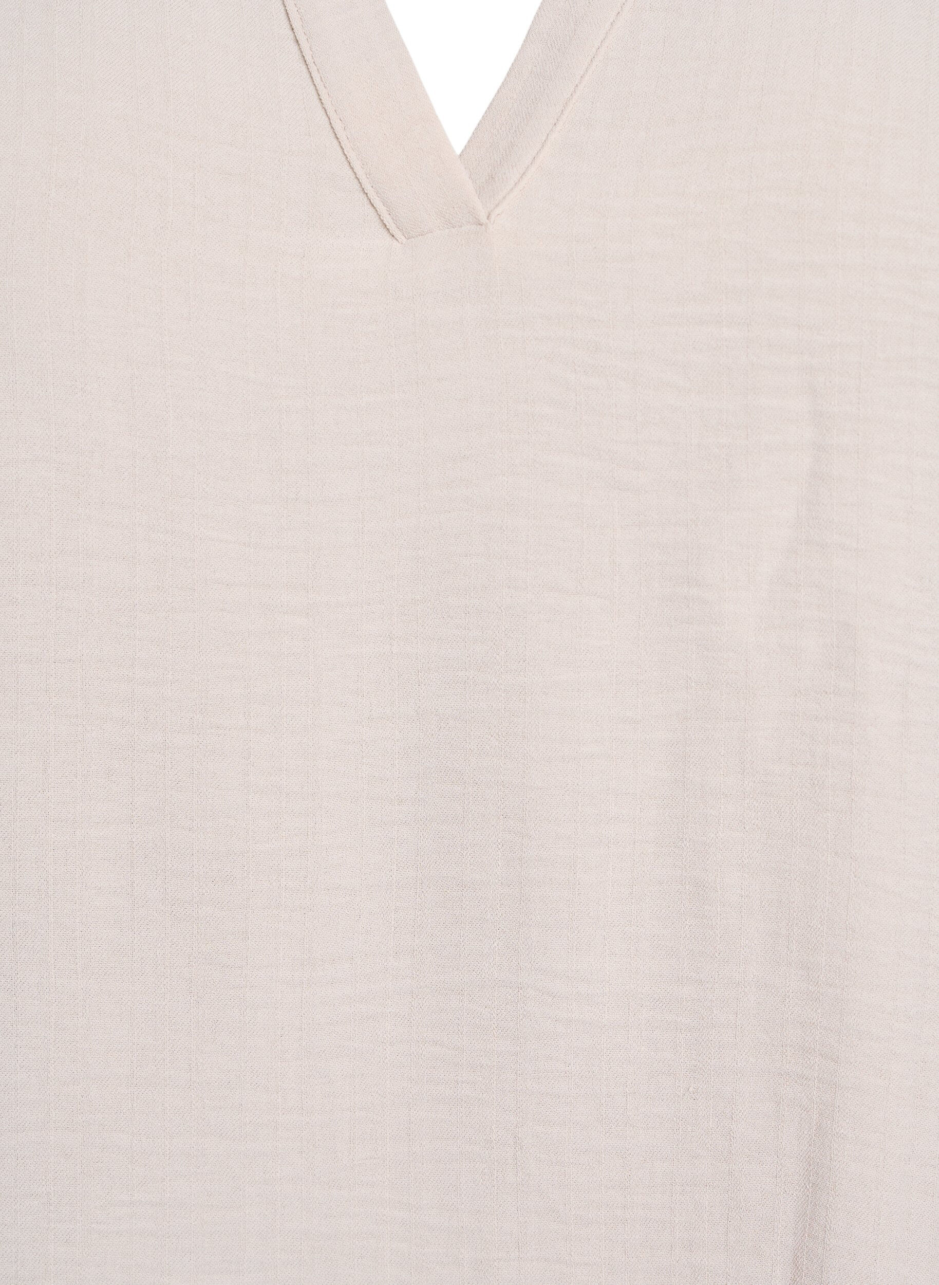 ZizziLuchtige blouse met korte mouwen, Beige, Packshot image number 2