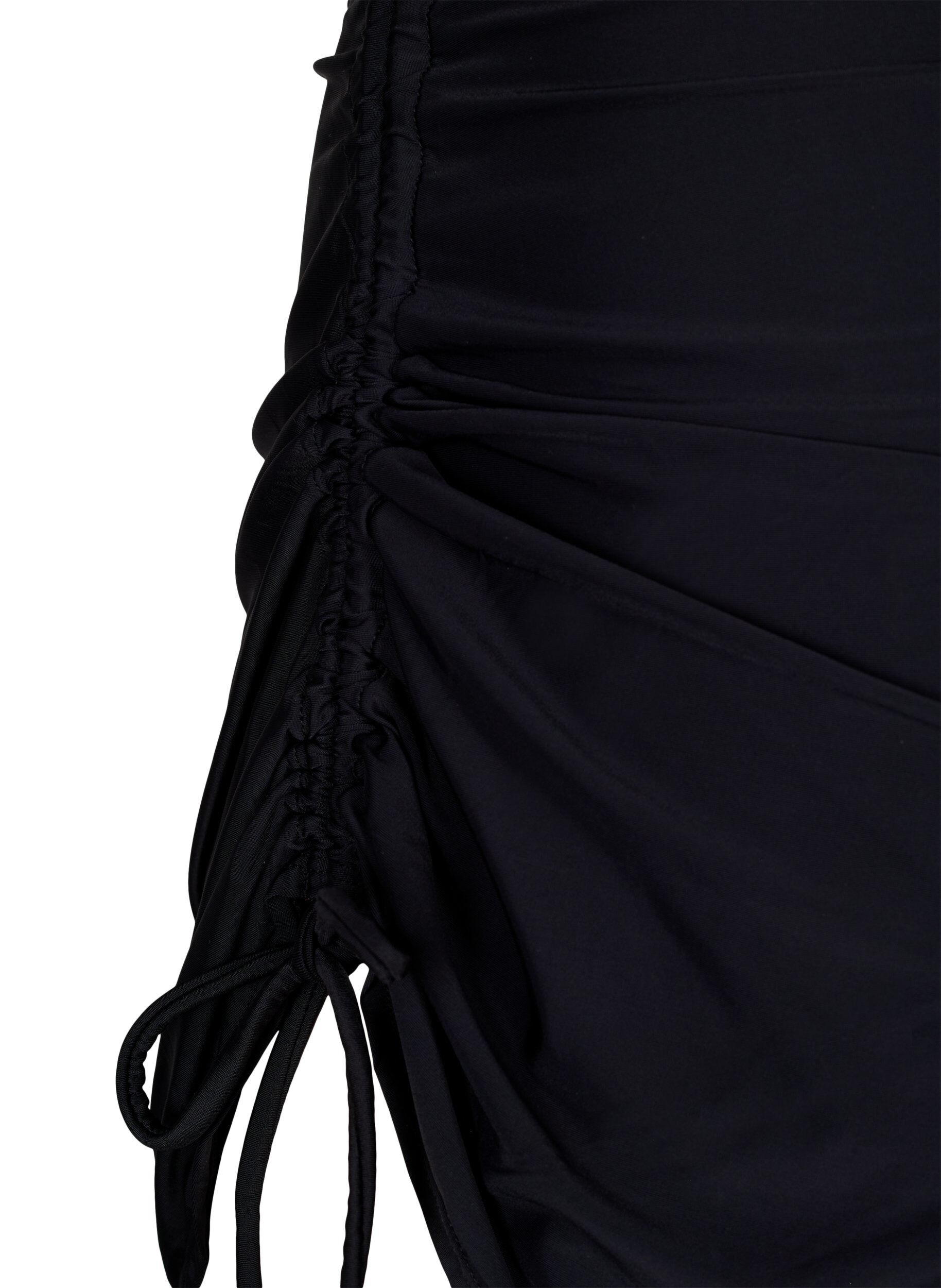 ZizziBikinirok met vastzittende slip, Zwart, Packshot image number 3