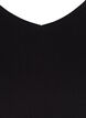 Basic t-shirt in effen kleur met katoen, Zwart, Packshot image number 2