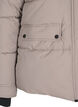 Korte puffer jas met contrastdetails, Beige, Packshot image number 3