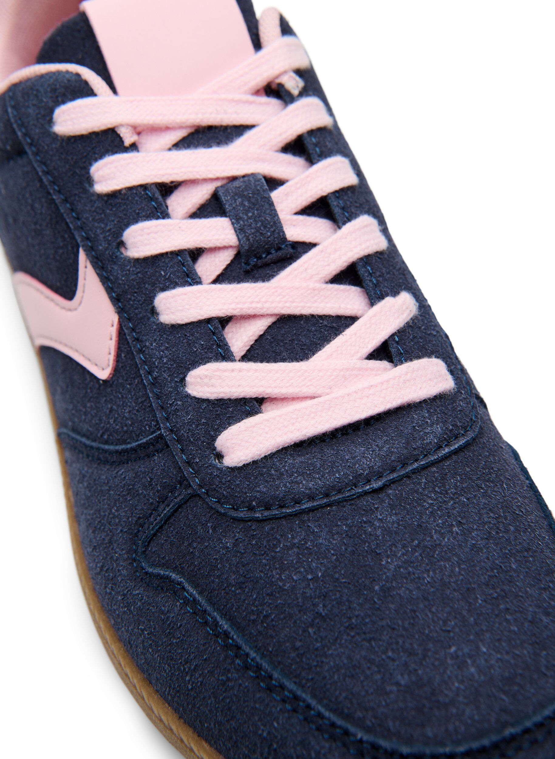 ZizziSneakers van imitatie-su&egrave;de, Blauw, Packshot image number 3