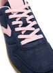 Sneakers van imitatie-su&egrave;de, Blauw, Packshot image number 3