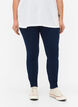FLASH - Nauwsluitende jeggings met hoge taille, Blue denim, Model image number 2
