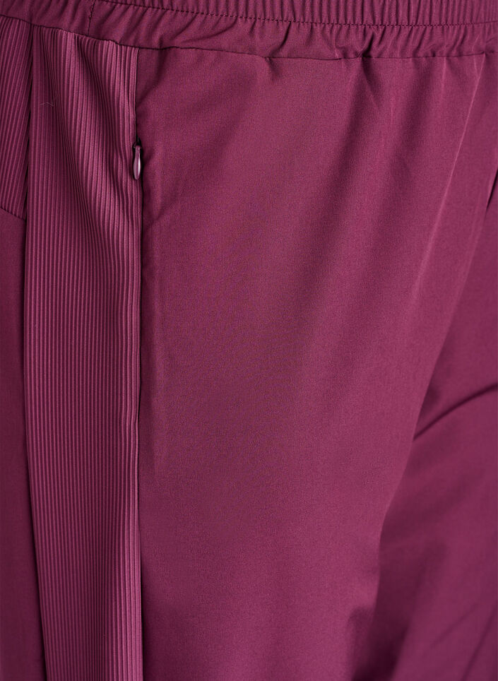 Lichte trainingsbroek met zakken, Rood, Packshot image number 2