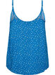 Strap top in viscose, Blauw, Packshot image number 1