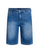 High waist denim Bermuda shorts, Blauw, Packshot image number 0