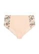 Microvezel panties met geborduurde bloemen details, Roze, Packshot image number 0