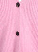 V-hals cardigan van breisel, Roze, Packshot image number 2