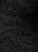 Mesh blouse met paisleyprint en asymmetrische zoom, Zwart, Packshot image number 2