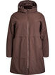 Winterjas met verstelbare taille, Bruin, Packshot image number 0