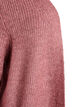 Cardigan long c&ocirc;tel&eacute; sans fermeture, Rose, Packshot image number 2