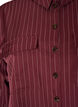 Gestreept overhemd met borstzakken, Rood, Packshot image number 2