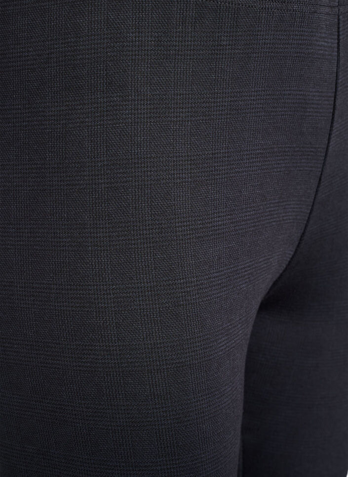 Patroonleggings met een reguliere taille, Zwart, Packshot image number 2