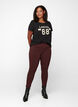 Slim fit broek met zakken, Donker Bordeaux, Model image number 0