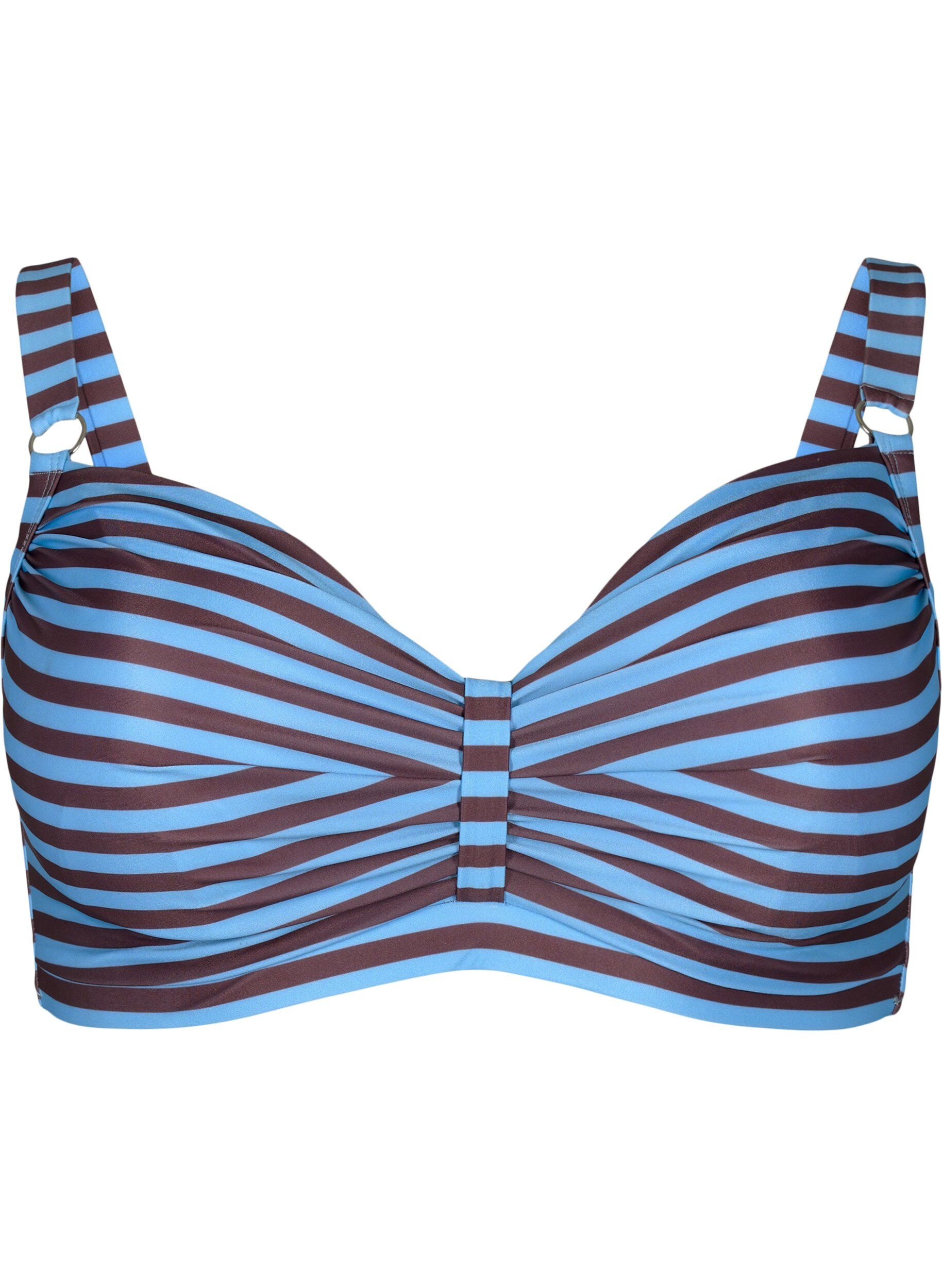 Bikini beugelbeha met print