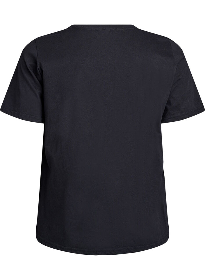 FLASH - T-shirt met motief, Zwart, Packshot image number 1