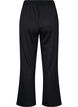 Trainingsbroek met wijde pijpen en hoge taille, Zwart, Packshot image number 1