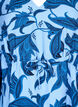 Jurk met lange mouwen met paisleyprint en strikceintuur, Blauw, Packshot image number 2