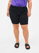 slim fit Emily shorts met normale taille, Zwart, Model image number 3