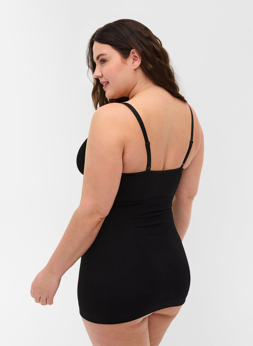 Shapewear Top, Black, Model