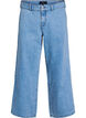 High waist wijde pijpen jeans, Blauw, Packshot image number 0