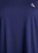 Sporttop met 3/4 mouwen, Blauw, Packshot image number 2