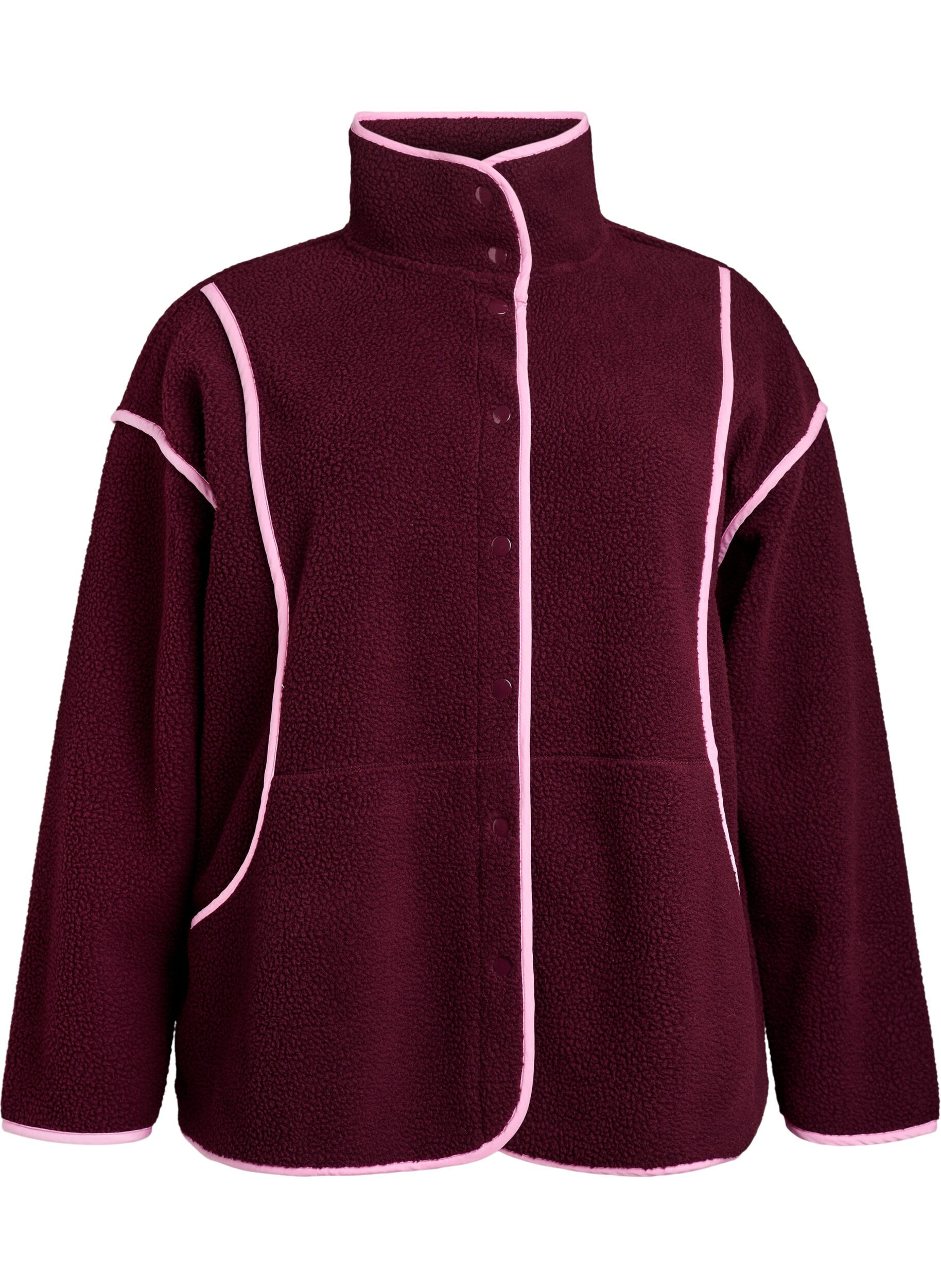 Teddy-jack met contrastdetails