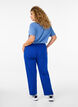 Broek met rechte pasvorm, Blauw, Model image number 1