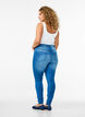 Super slim Amy jeans met hoge taille, Light blue, Model image number 1