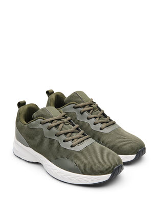 ZizziWide fit - Meshsneakers, Forest Night, Packshot image number 1