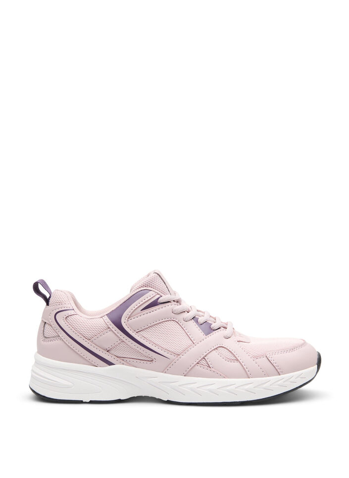 Wide fit - Sportieve sneakers, Violet Ice, Packshot