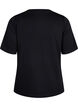 T-shirt in modalmix, Zwart, Packshot image number 1